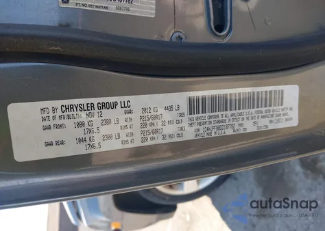 2013 Jeep Patriot Latitude z USA, uszkodzony, nr VIN 1C4NJPFB8DD187782